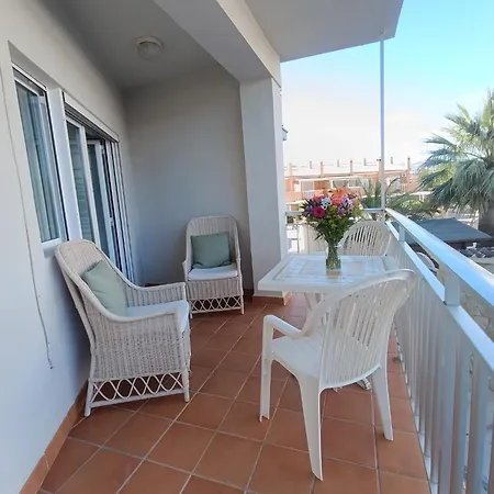 Deveses 7 A Pie De Playa Y 2 Terrazas Con Vistas Al Mar Lägenhet Denia
